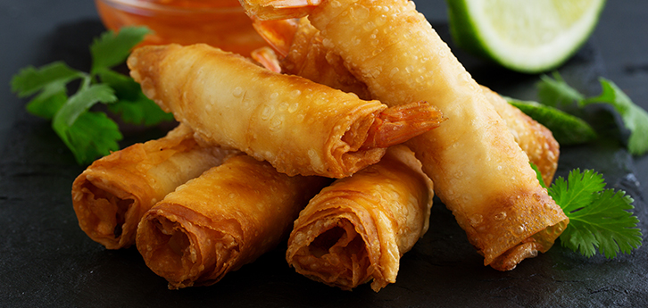 Del Monte Crispy crunchy rolls Recipe